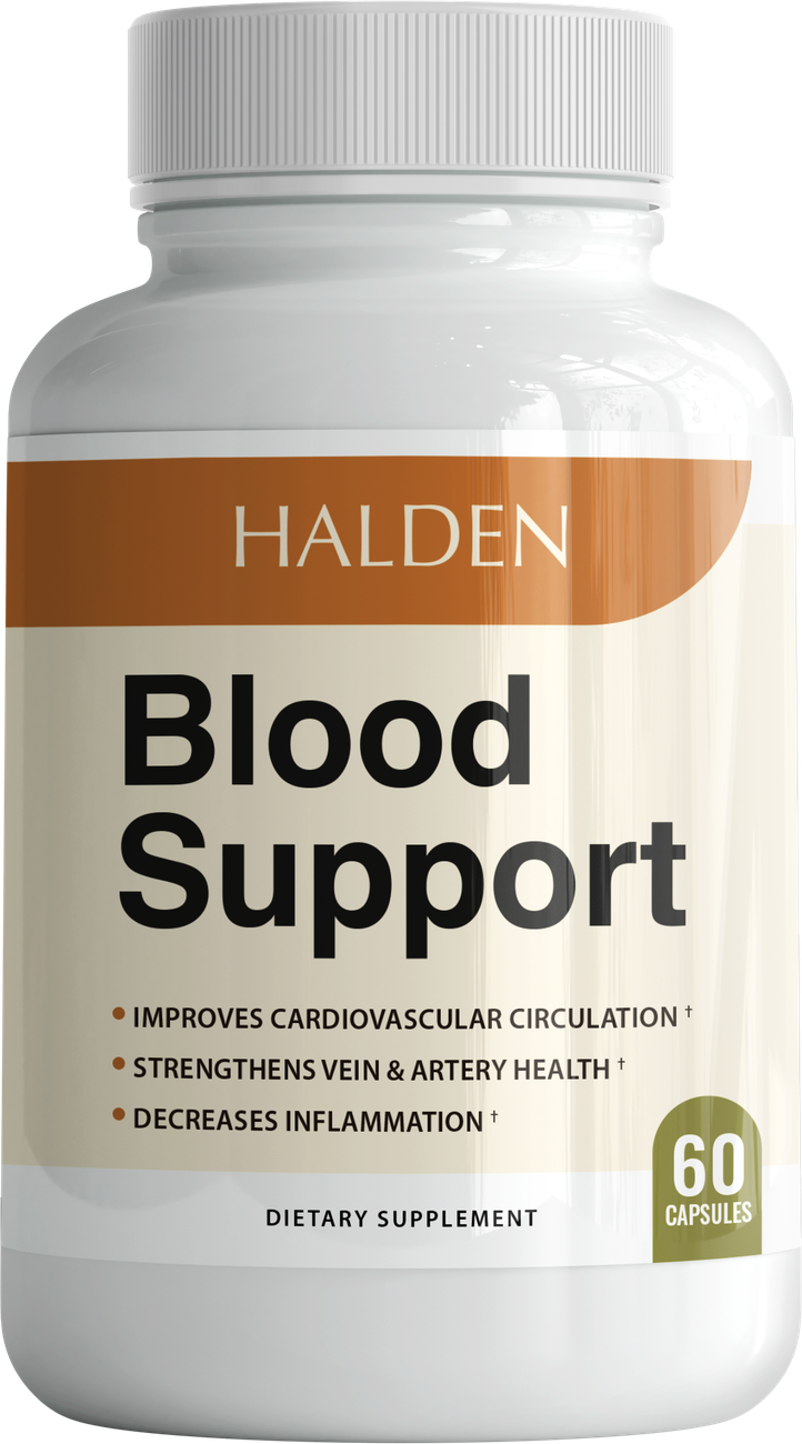 Halden Blood Support — 60-capsule bottle