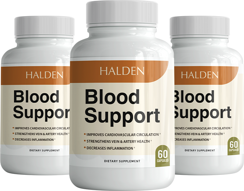 Halden Blood Support — 3 bottles